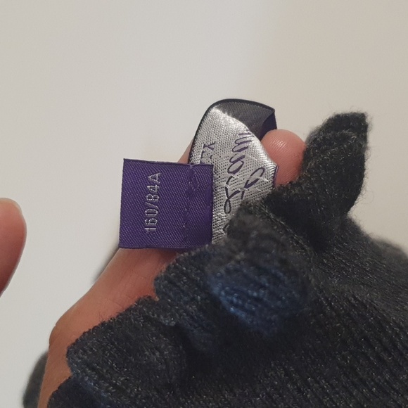 Ralph Lauren Purple Label Pointelle Lace Turtleneck Sweater - Picture 5 of 13